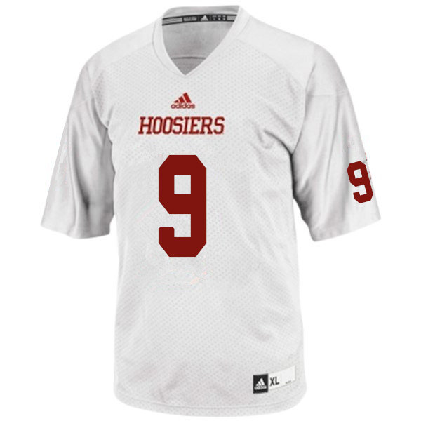 Men #9 Jonathan Crawford Indiana Hoosiers College Football Jerseys Sale-White